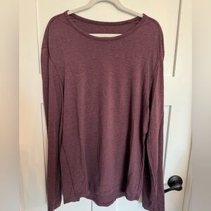 lululemon athletica Long Sleeve Tee in Dusty Plum